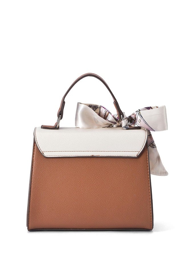 Lino Perros Monroe Silk Tan Sling Bag - Image 4